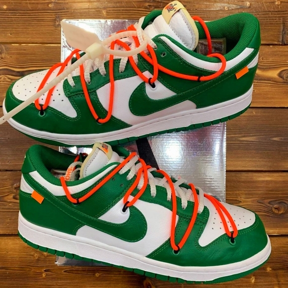 Nike low dunk off white pine green - Picture 1 of 8
